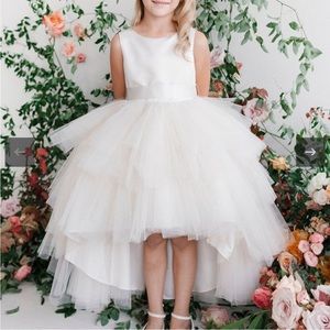 Girls high low dress